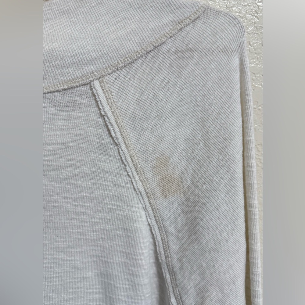 We The Free Palisades White Off-the-Shoulder Sweater Top - Picture 5 of 5